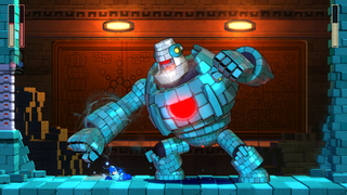 <i>Mega Man 11</i>’<em></em>s iconic hero is moving fast, hitting hard, and completely stuck in a rut